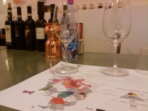 Wine School Map