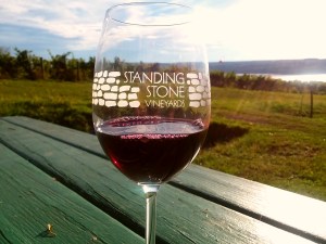 Standing Stone saperavi picnic